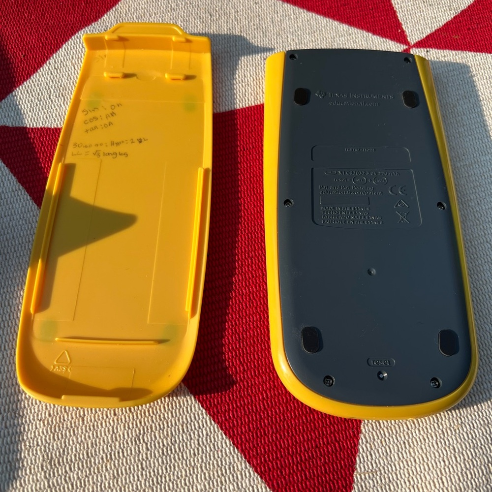 Texas Instruments TI-30XS MultiView GUC!!! Yellow - Picture 9 of 14